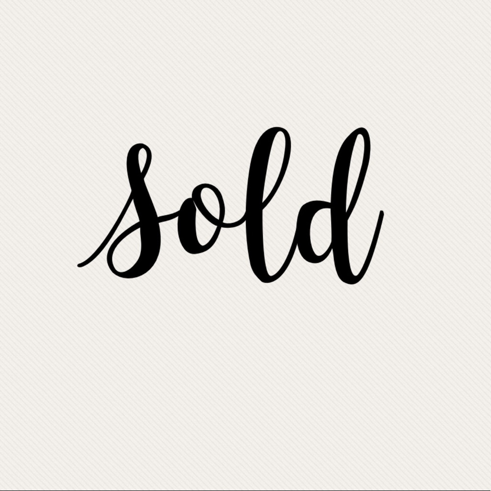 ✨ Sold ✨